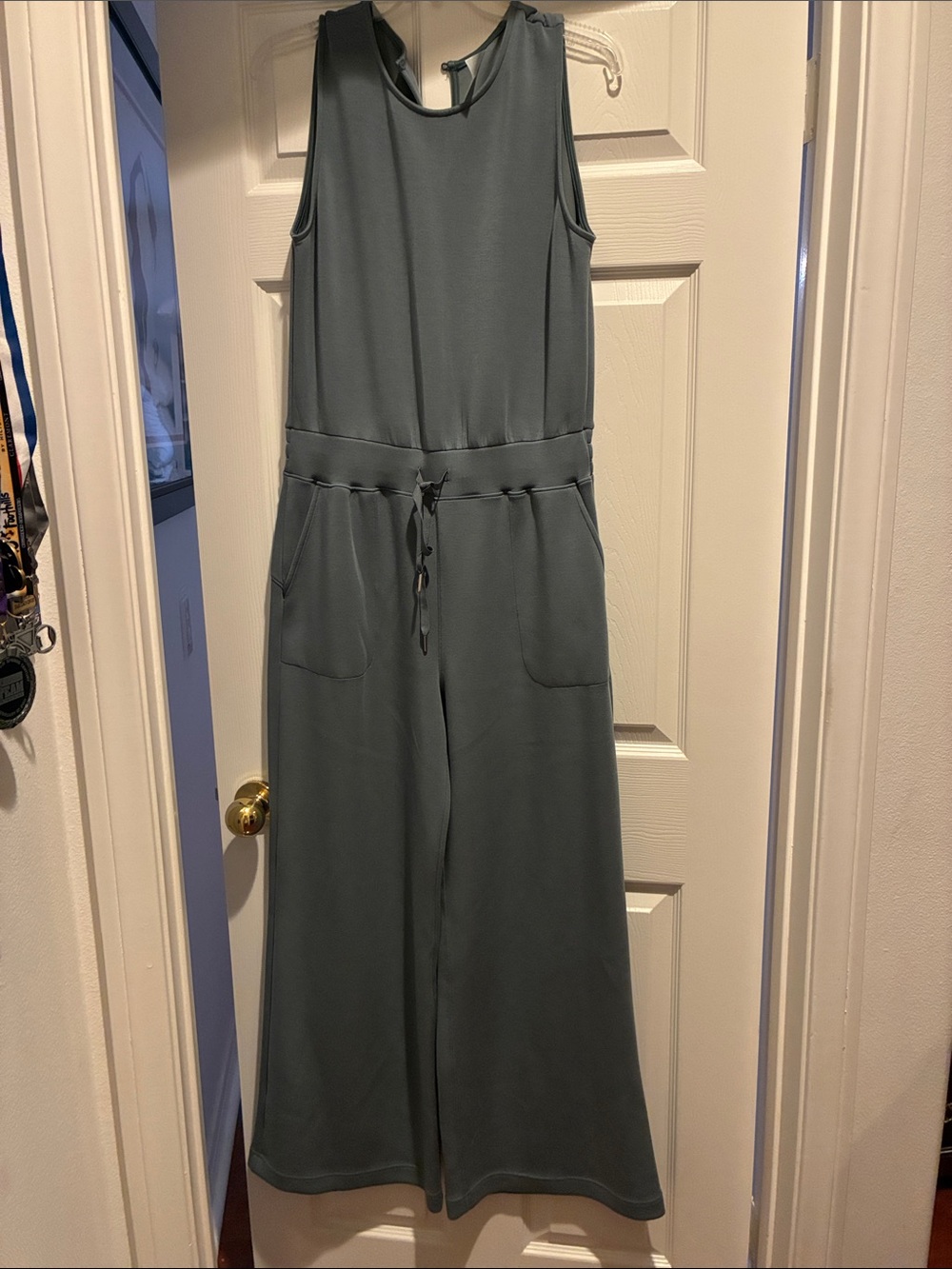 Spanx one piece sleeveless jumpsuit. Size L